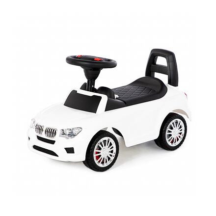 Polesie Odrážedlo SuperCar se zvukem (bílé)