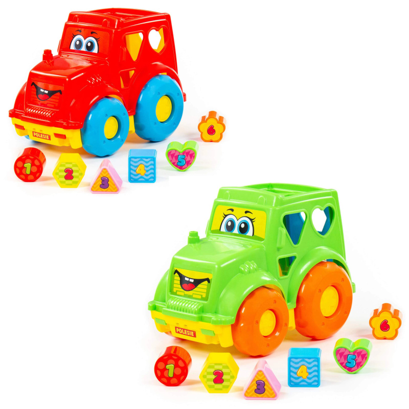 Polesie Vkládačka Traktor, 2 druhy