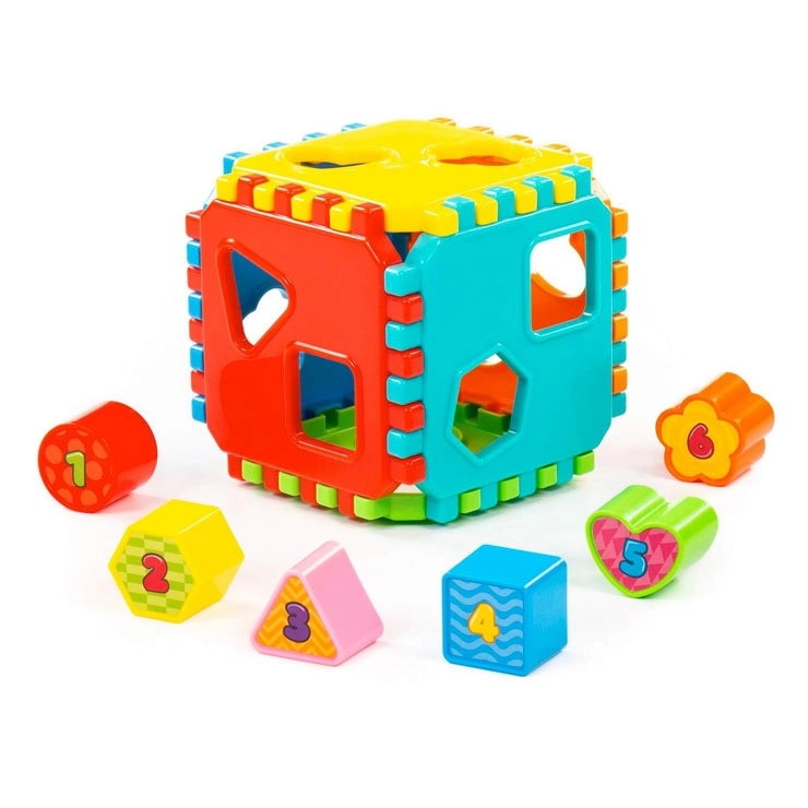 Vkládací logická kostka Polesie