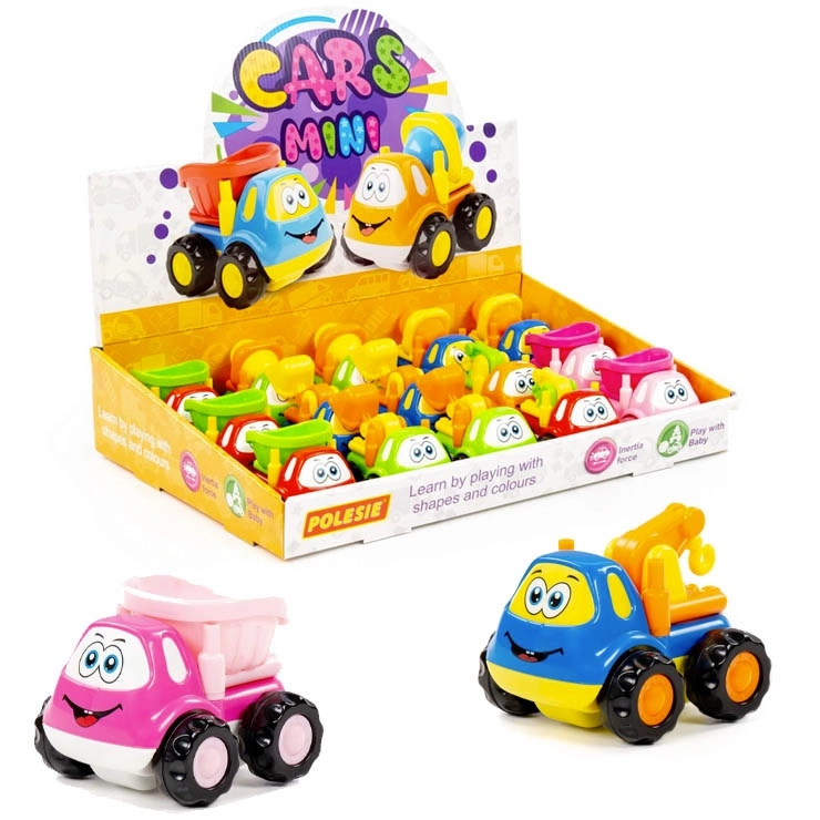 Auto na setrvačník Polesie Patrik – plastové autíčko pro děti