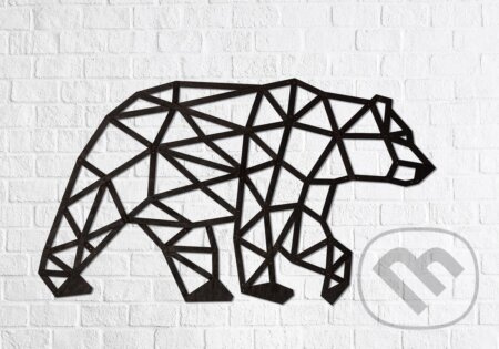 Medveď (Nástené puzzle) - puzzle z kategorie Zvířata