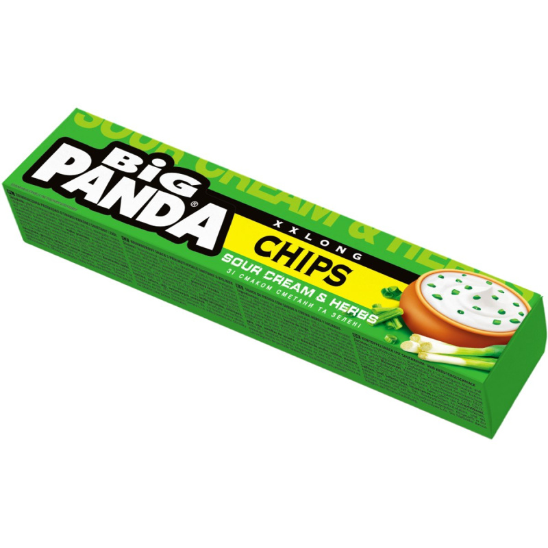 Big Panda chips zakysané smetany 50g
