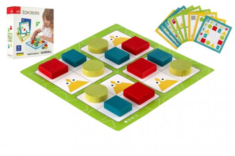 Sudoku (logická hra dřevo) - hra z kategorie Domino, hlavolamy