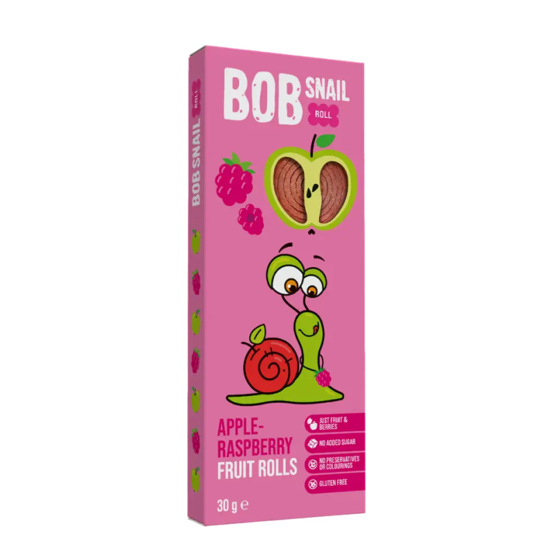 ŠNEK BOB jablečno-malinové rolky 30 g