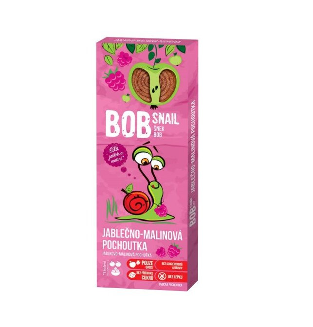 ŠNEK BOB jablečno-malinové rolky 30 g
