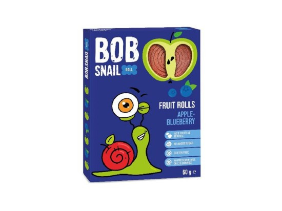 ŠNEK BOB jablečno-borůvkové rolky 60 g