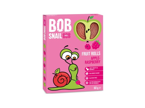 ŠNEK BOB jablečno-malinové rolky 60 g
