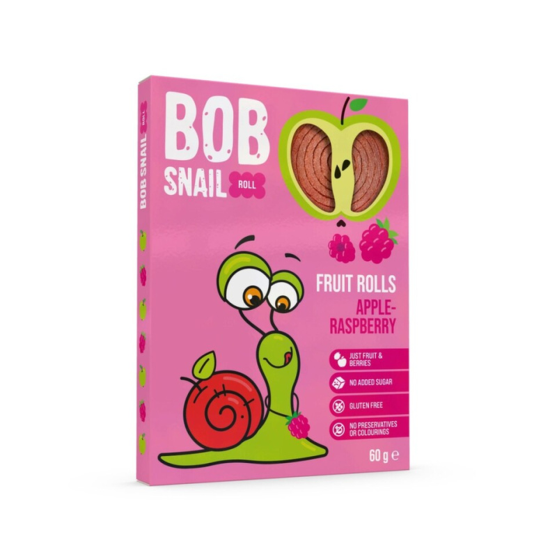 ŠNEK BOB jablečno-malinové rolky 60 g