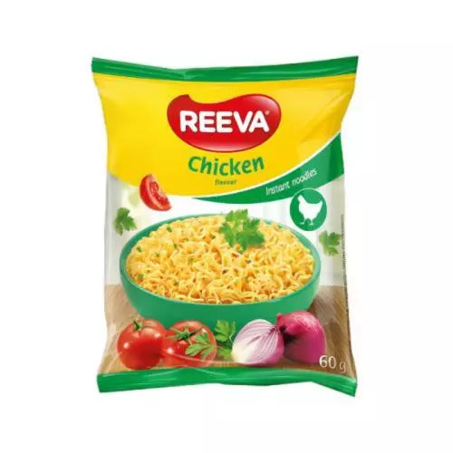REEVA instantní nudle s kuřecí příchutí 60g (MY GA)