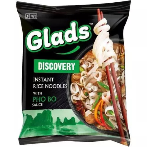 GLADS instantní nudle s pho bo omáčkou 65g