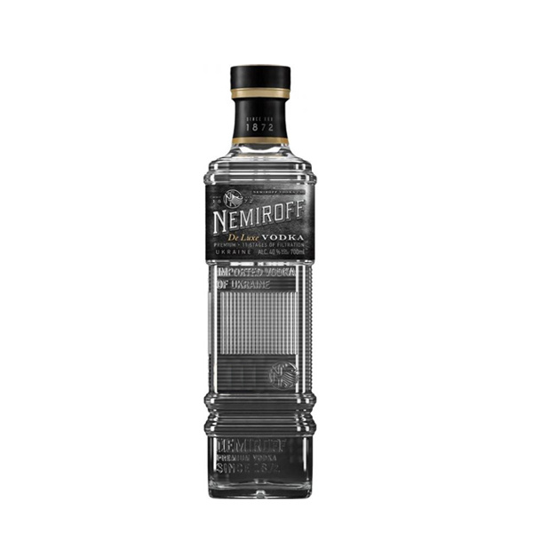 Nemiroff Vodka de Luxe 40% 0,7l (holá lahev)