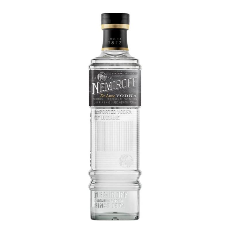 Nemiroff Vodka de Luxe 40% 0,7l (holá lahev)