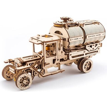 Ugears 3D puzzle - Truck UGM11 tanker 594 dílků