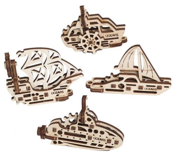Ugears 3D mechanické puzzle U-Fidgety 36 ks
