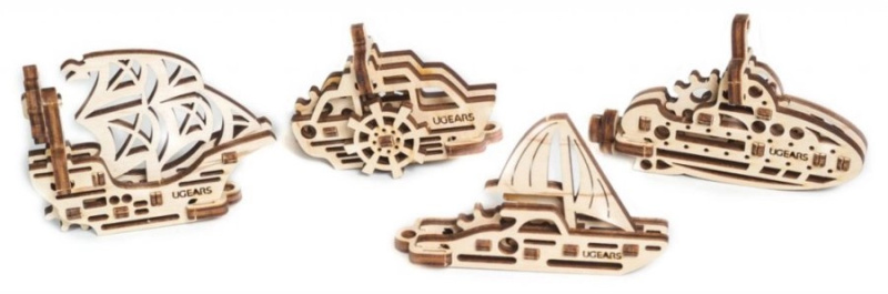 Ugears 3D mechanické puzzle U-Fidgety 36 ks