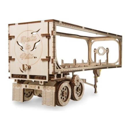 Ugears 3D puzzle - Přívěs pro heavy boy kamion VM 03 - 138 dílků