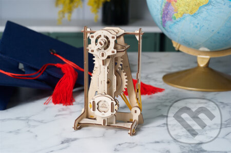 Ugears 3D puzzle - Kyvadlo metronom 92 dílků