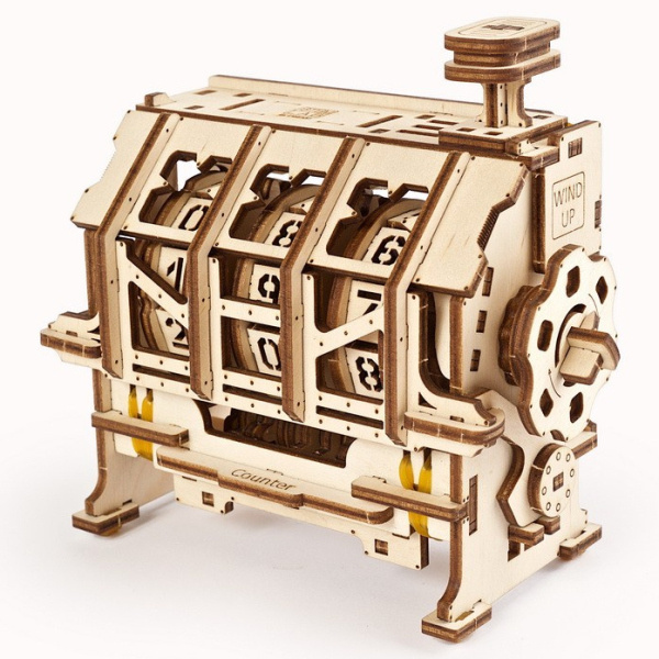 Ugears 3D puzzle - Počítadlo pokladna 157 dílků