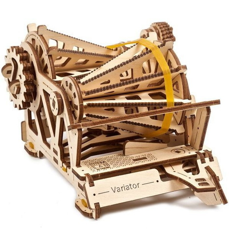 Ugears 3D mechanické puzzle Variátor - STEAM LAB 104 ks