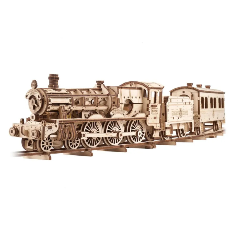 Ugears 3D dřevěné mechanické puzzle Harry Potter Bradavický expres