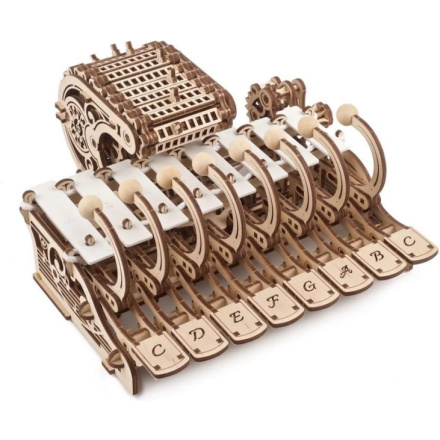 Ugears 3D dřevěné mechanické puzzle Programovatelná celesta