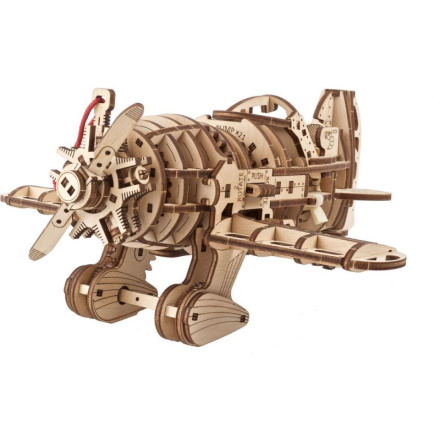 Ugears 3D mechanické puzzle Letadlo Mad Hornet 354 ks