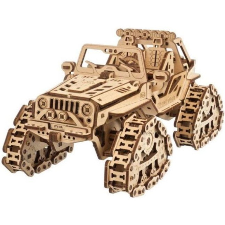 Ugears 3D dřevěné mechanické puzzle Triceratops