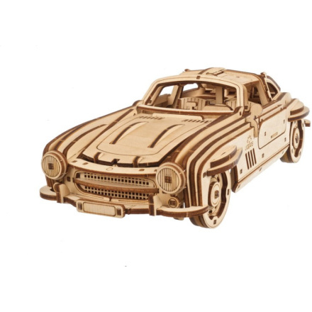 Ugears 3D dřevěné mechanické puzzle Auto Winged Sports Coupe