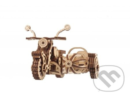 UGEARS 3D puzzle Harry Potter: Hagridova létající motorka 130 ks