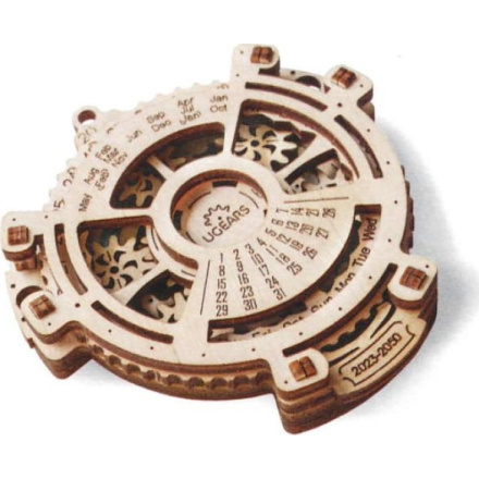 Ugears 3D mechanické puzzle Kalendář 24 ks