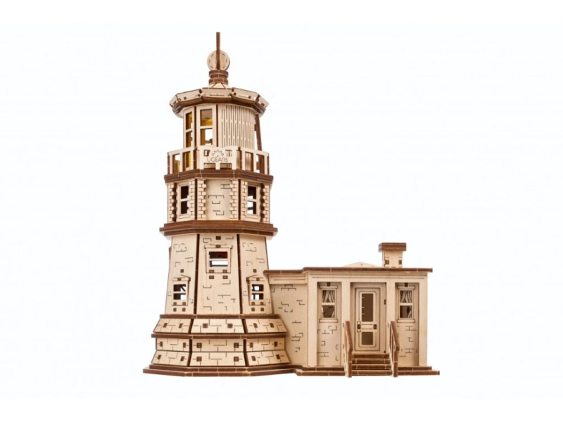 UGEARS 3D puzzle Svítící Maják Split Rock 295 ks