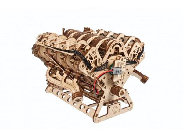 UGEARS 3D puzzle Motor V8, 776 ks