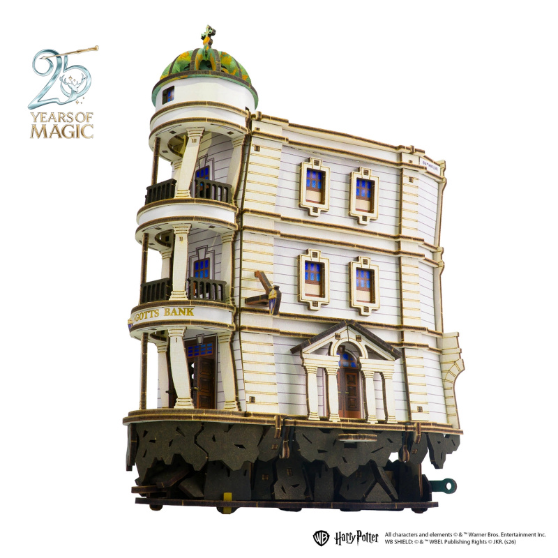 Ugears Harry Potter Gringotts bank – kuličková dráha