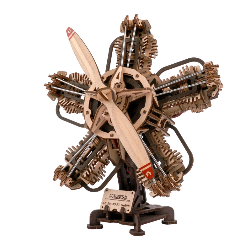 Ugears R-5 letecký motor – mechanický model
