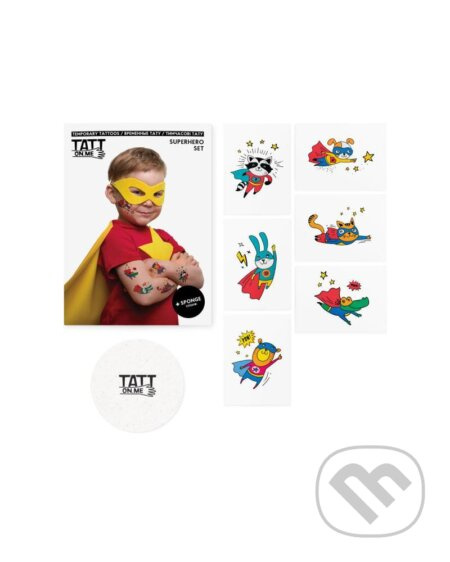 TATTonMe Tetovačky pre deti Super hrdinovia sada