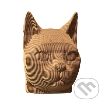 Cartonic Kartónové 3D puzzle Mačka - puzzle z kategorie 3D puzzle