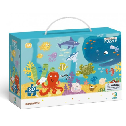 Puzzle s hledáním obrázků Oceán 80 dílků