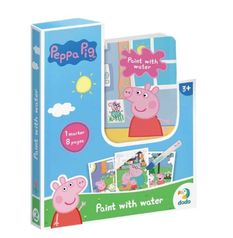 Vodní malování: Prasátko Peppa