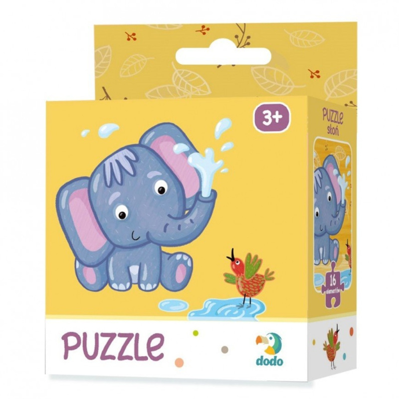 Puzzle Slůně 16 dílků