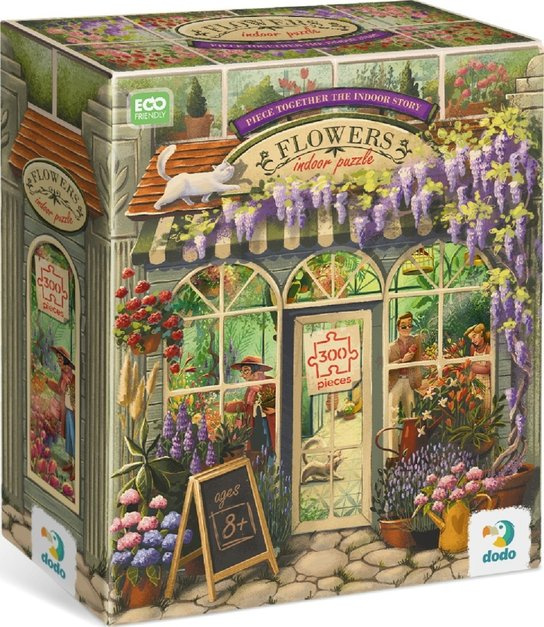 DODO Puzzle Květinářství 300 dílků