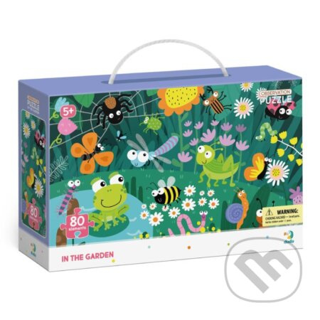 Puzzle s hledáním obrázků - Na zahradě - puzzle z kategorie Maxi dílky