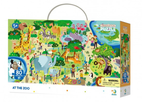 DoDo s hledáním obrázků V ZOO 80 dílků