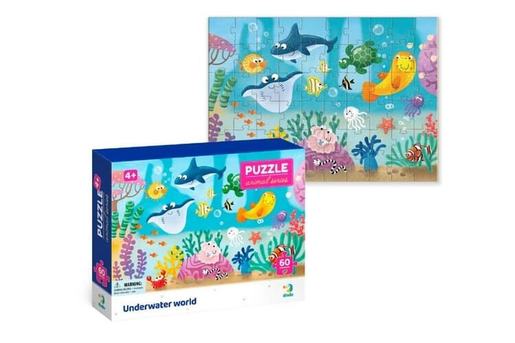 DODO Puzzle Zvířata: Podvodní svět 60 dílků