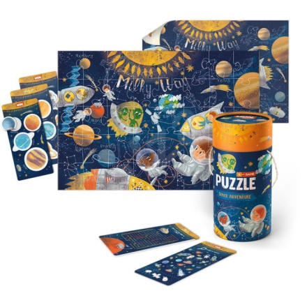 DODO Sada puzzle, her a doplňků Vesmírné dobrodružství