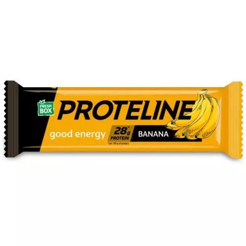 FreshBox proteline tyčinka banán /24/ 40g (UKR)