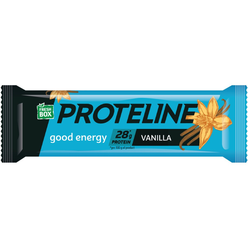 FreshBox proteline tyčinka vanilkový /24/ 40g (UKR)