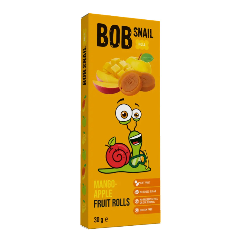 ŠNEK BOB mangovo-jablečné rolky 30 g