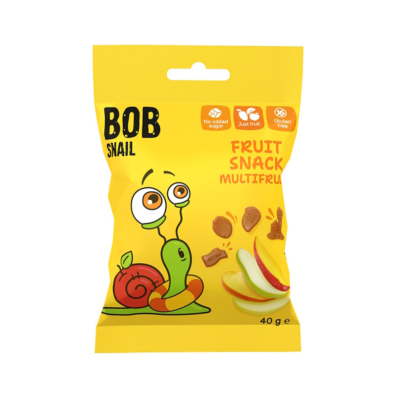 ŠNEK BOB Ovocný snack multifruit 40 g
