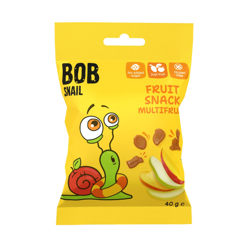 ŠNEK BOB Ovocný snack multifruit 40 g