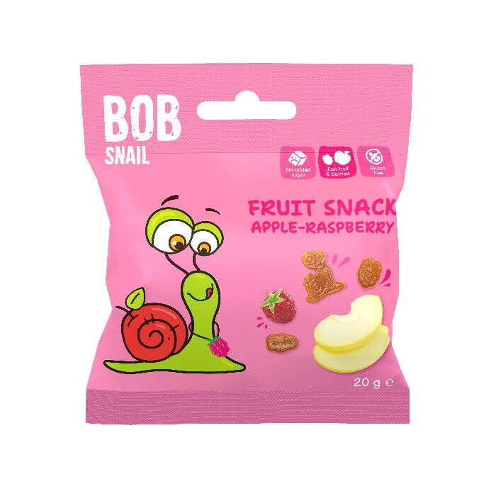 Šnek Bob Ovocný snack jablko–malina
